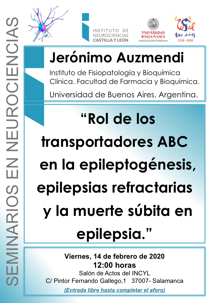 Seminarios Neurociencias 2020: Jerónimo Auzmendi, 14 de febrero