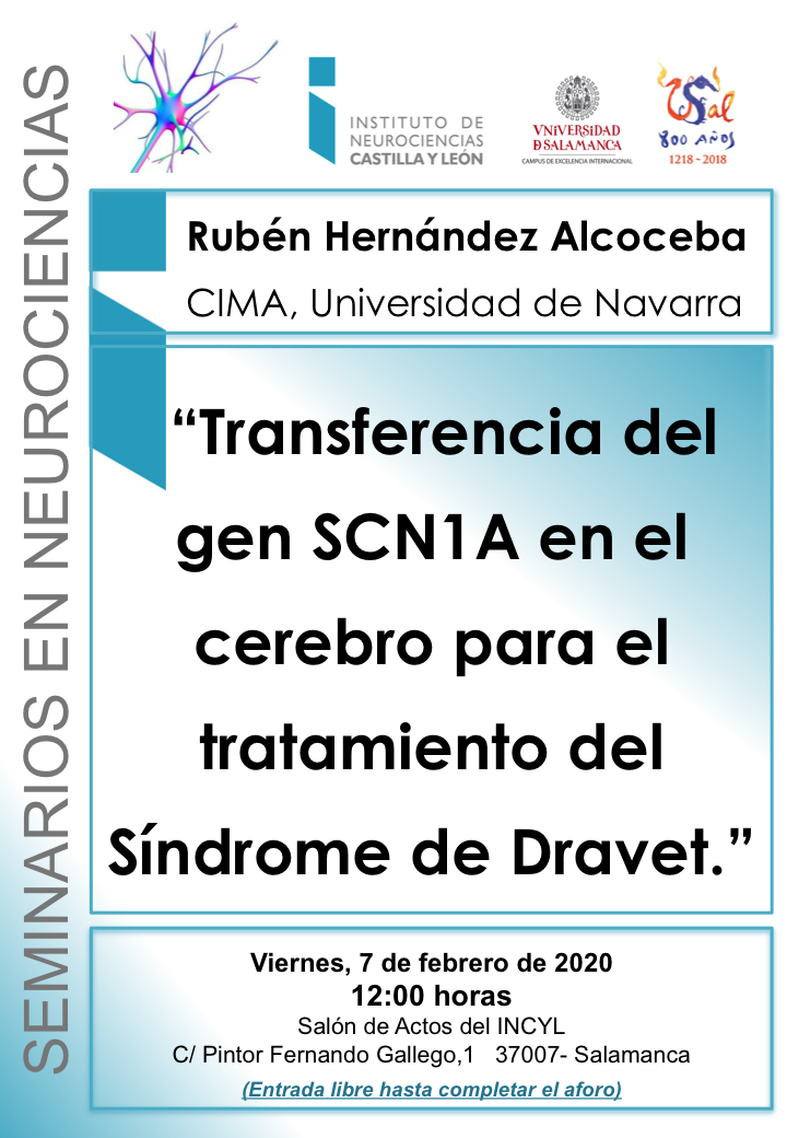 Seminarios Neurociencias 2020: Rubén Hernández Alcoceba, 7 de febrero